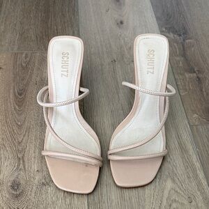 SCHUTZ Women's Blush Strappy Heels